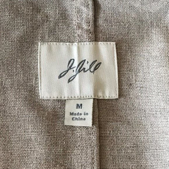 J. Jill Gold Shimmering utility jacket - Picture 3 of 3